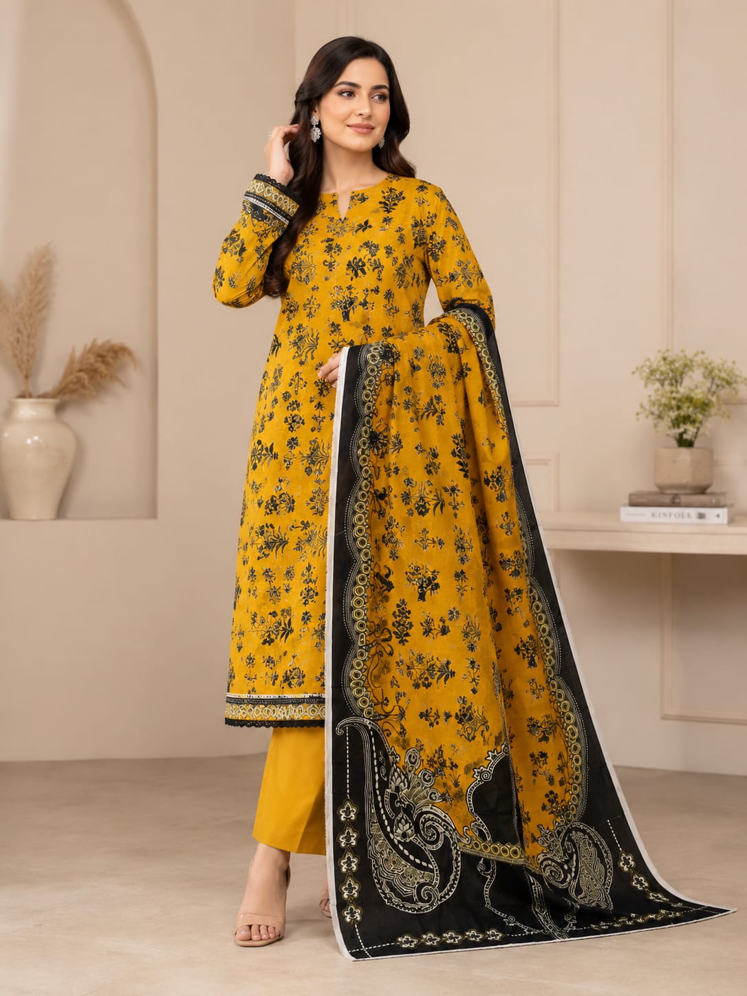 3 PIECE ZARA SHAHJAHAN COCO COLLECTION