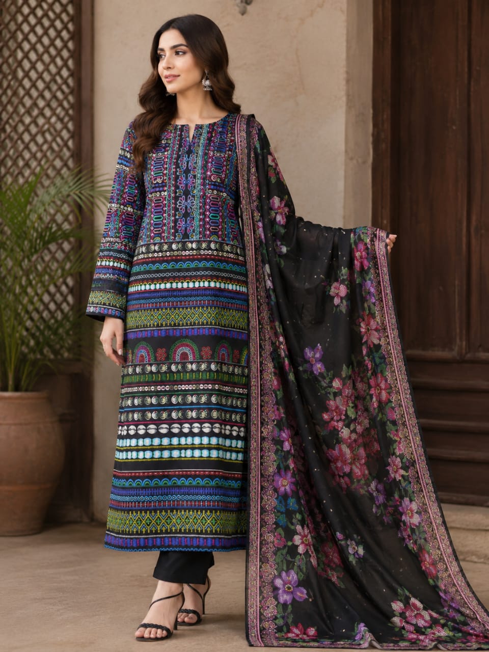 NISHAT SILK 2PC