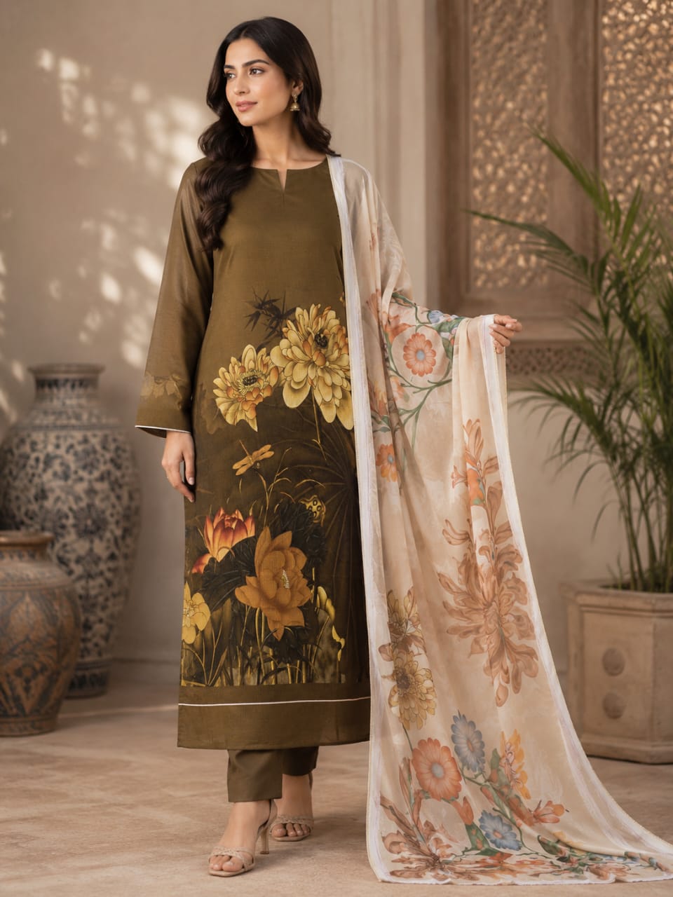 NISHAT SILK 2PC