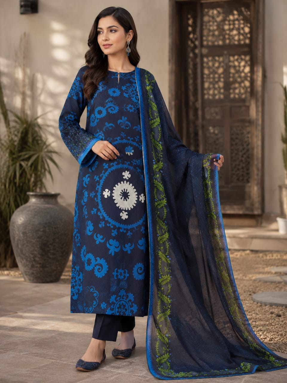 NISHAT SILK 2PC