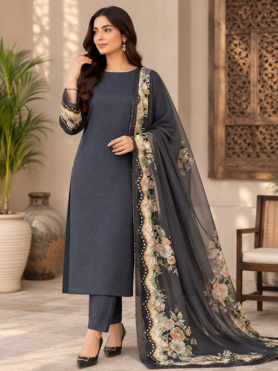 NISHAT SILK 2PC