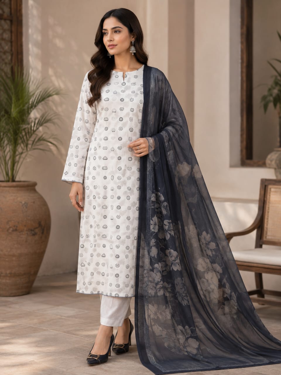 NISHAT SILK 2PC