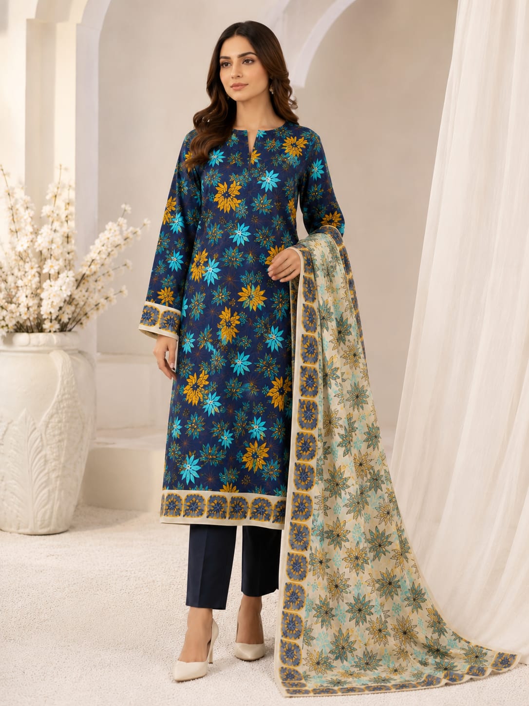 3 PIECE ZARA SHAHJAHAN COCO COLLECTION