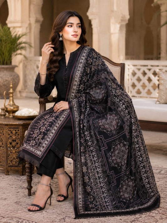 Nishat wool shawl