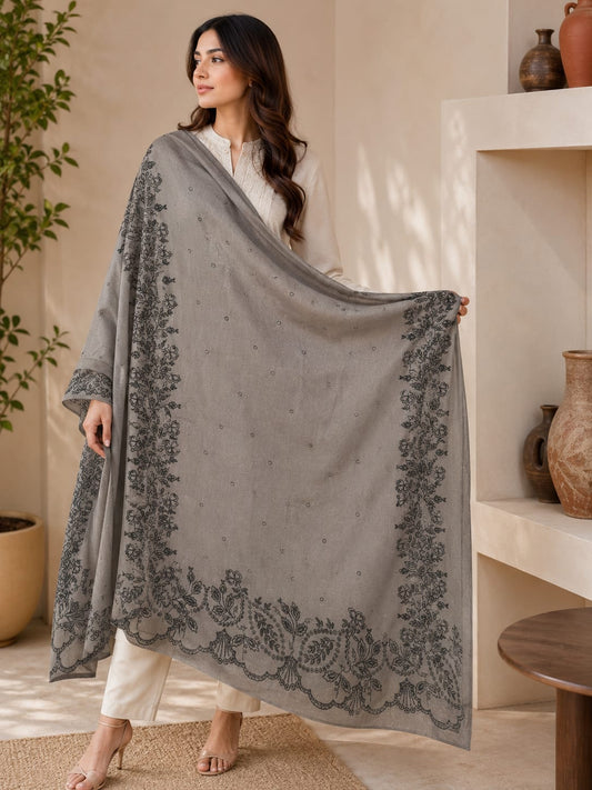Nishat wool shawl