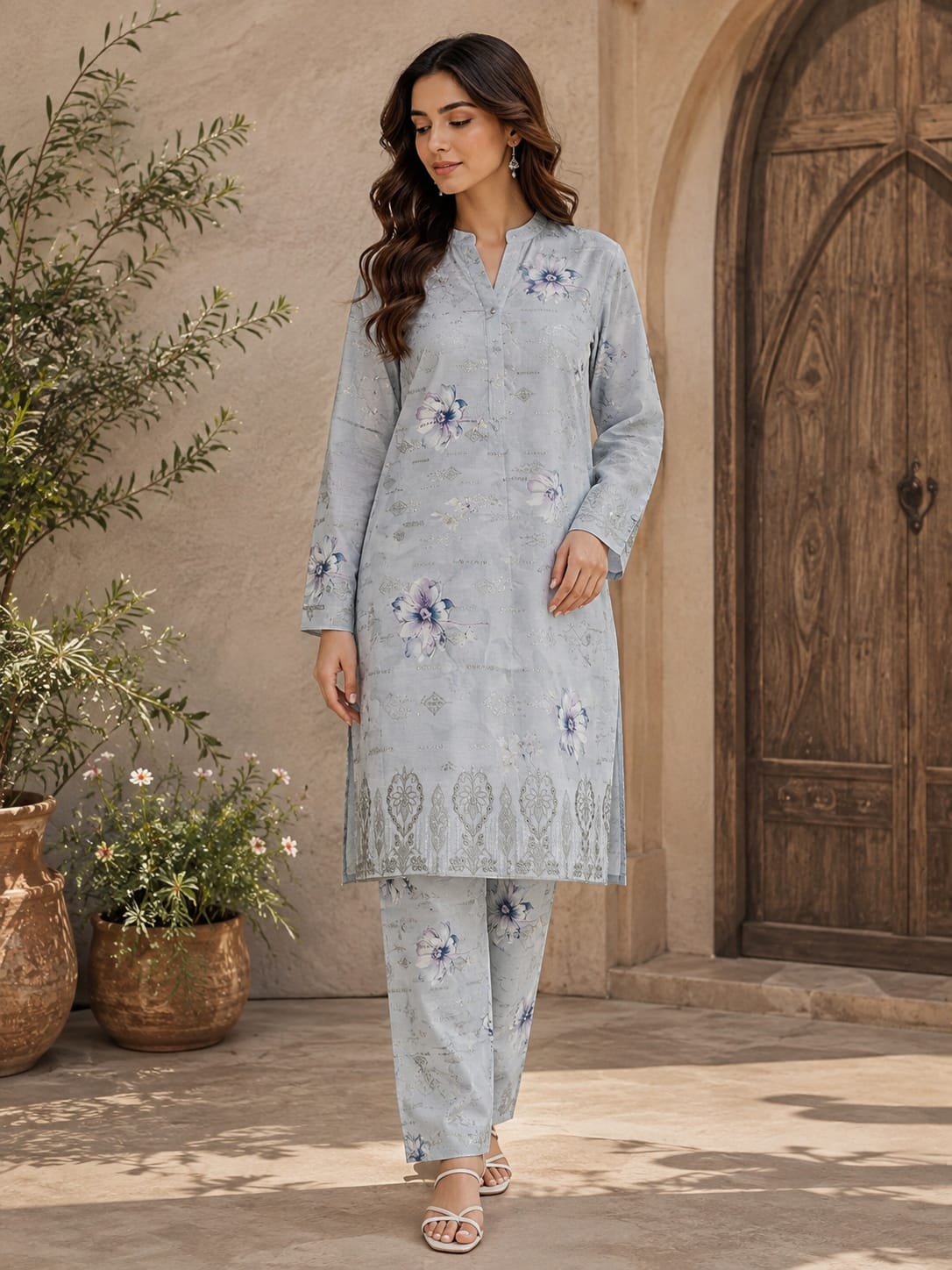 HUSSAIN REHAR EMBROIDED 2PC